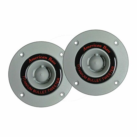 WCI American Bass 1 in. 150 watt Max 4 Ohm Compression Tweeters AM599679